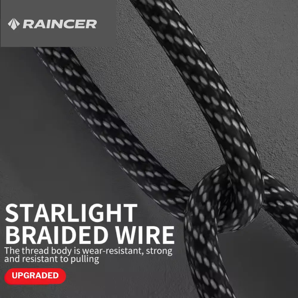 iPhone Fabric & Metallic High Speed Data Cable with light indicator: iMatel