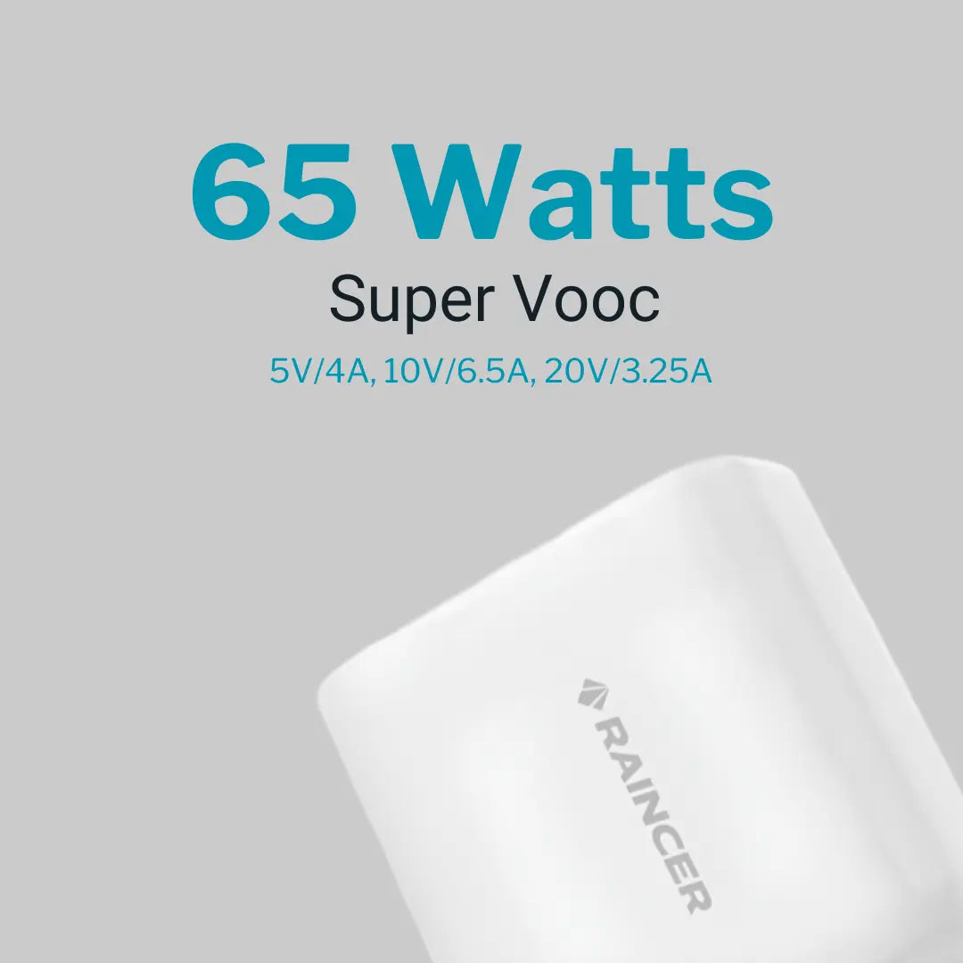 65 watt Vooc charger