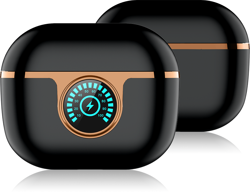 Raincer® Flash-dop with 4 Mic Crystal Clear Calling, ENC Technolog`y with High Battery Backup & Wireless Charging