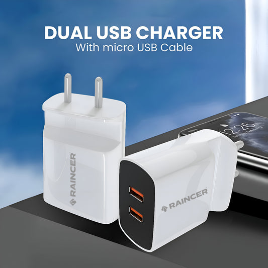 Raincer® 2.4A Fast Charger with Holder