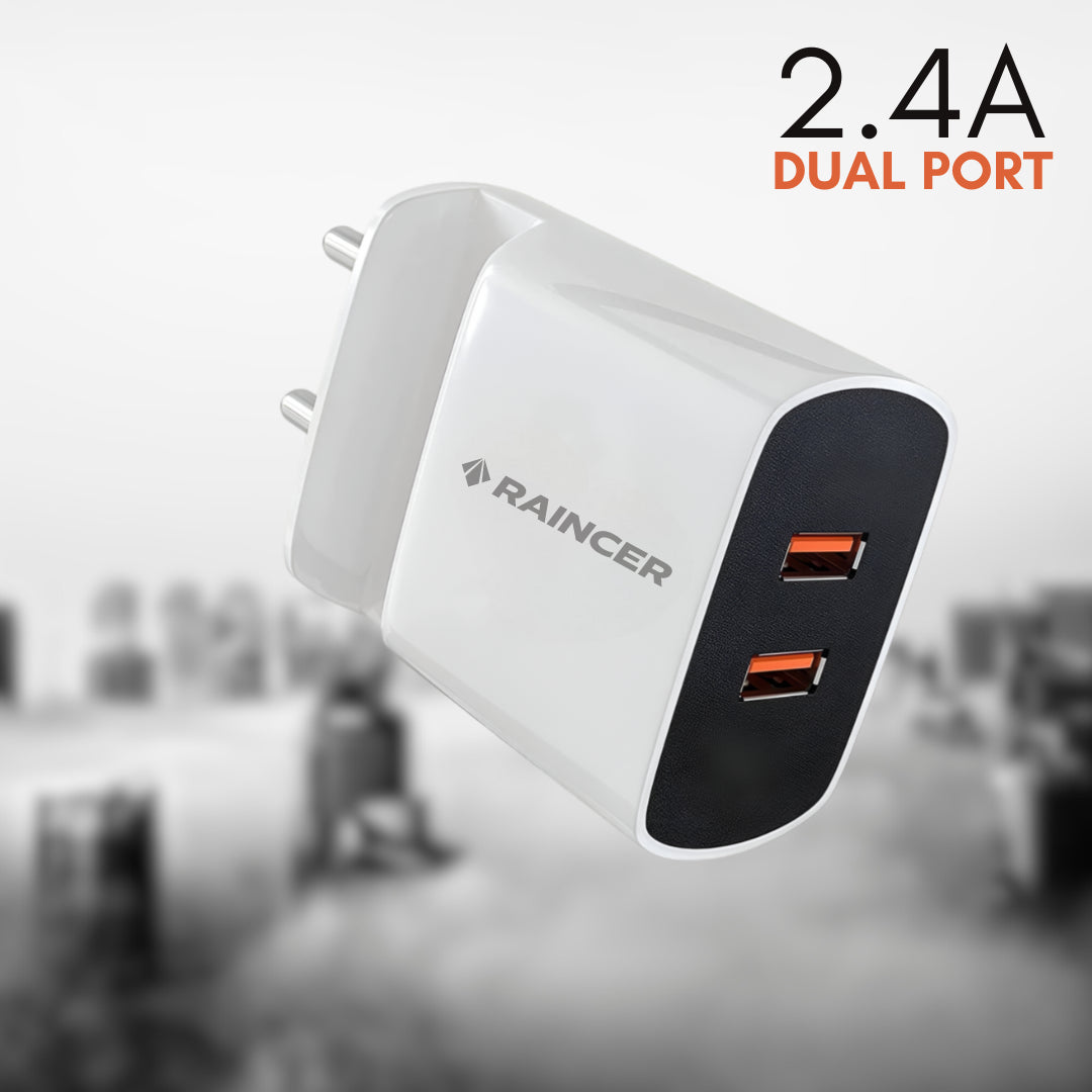 Raincer® 2.4A Fast Charger with Holder