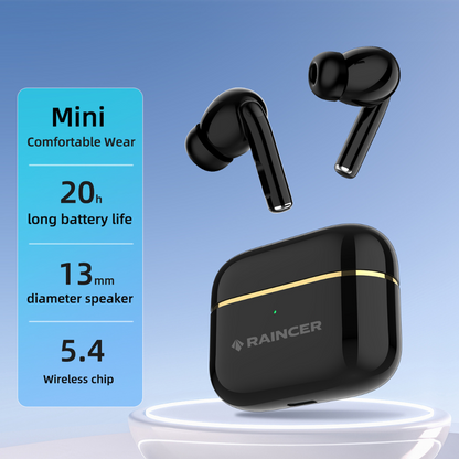 Rainbud 300 - Premium Wireless Earbuds | 13mm Drivers, Low Latency, Long Battery & Touch Control