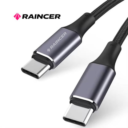 Ultra-Durable, Ultra-Fast Charging – C2C Metal cable with High Grade Braided Fabric